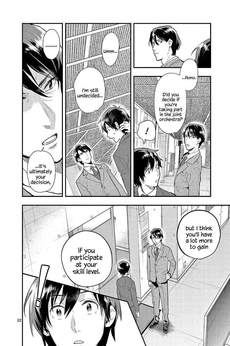 Ao no Orchestra Chapter 65 page 22