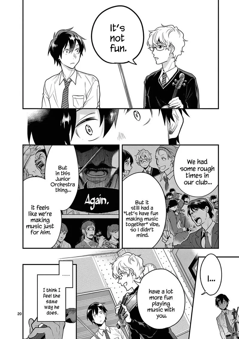 Ao no Orchestra Chapter 67 page 20