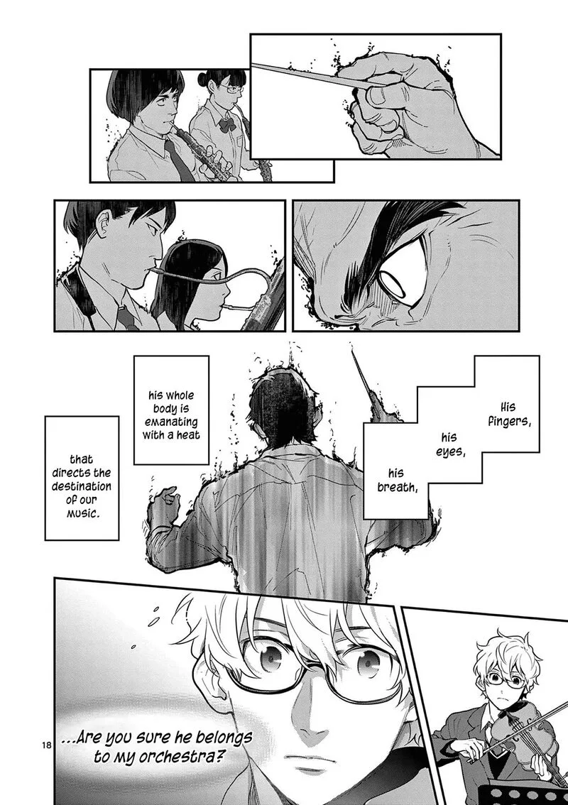 Ao no Orchestra Chapter 68 page 18