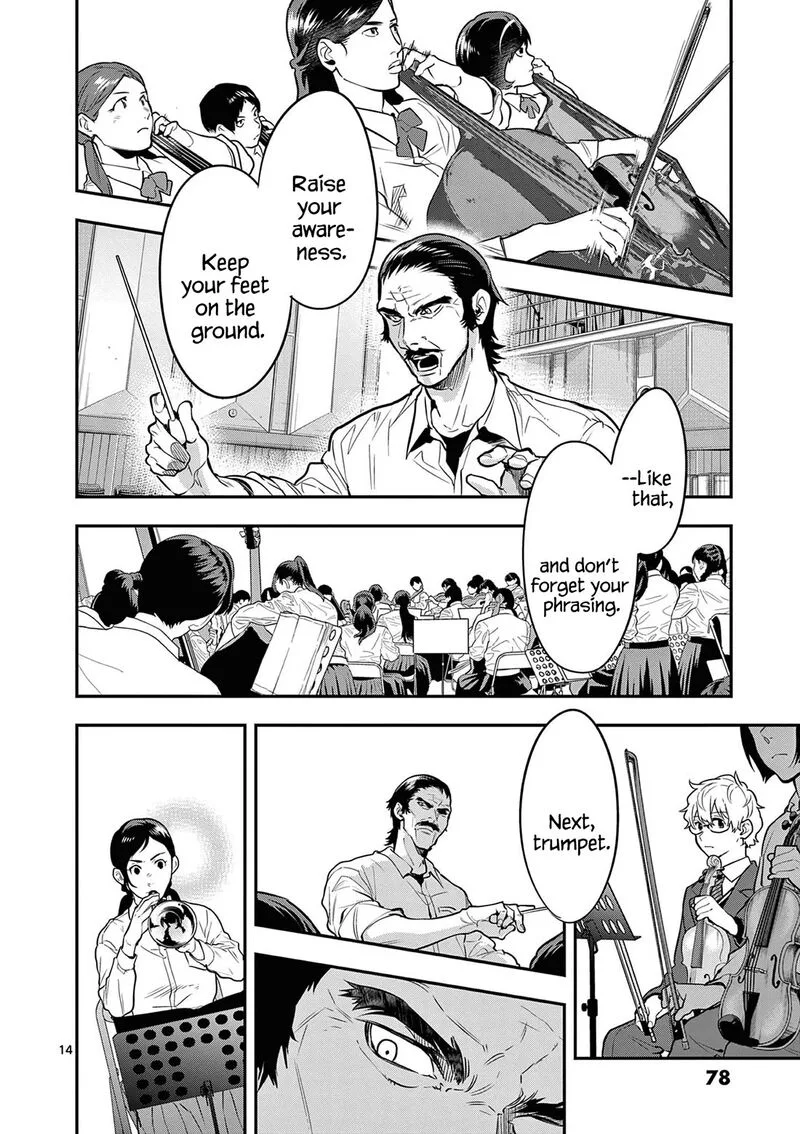 Ao no Orchestra Chapter 68 page 14