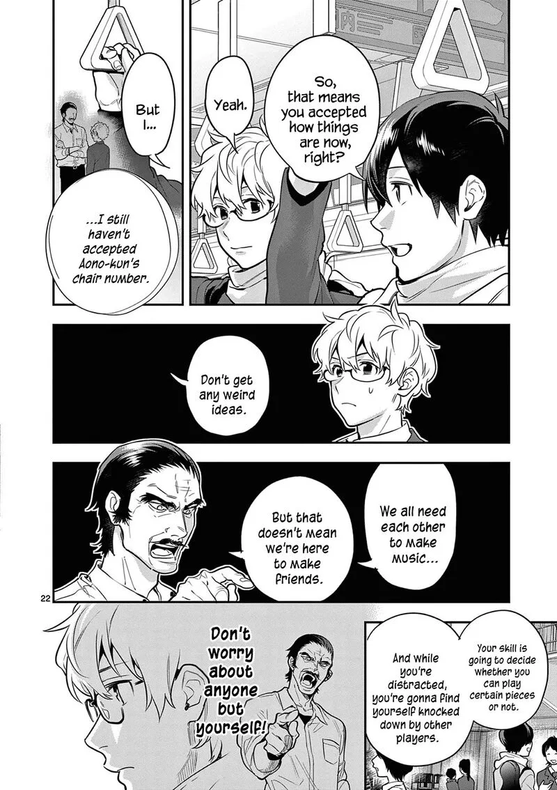 Ao no Orchestra Chapter 68 page 22