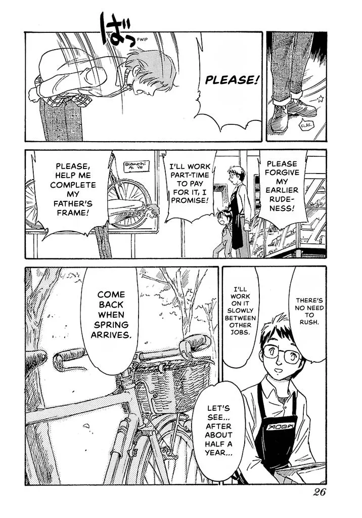 Aoba Bicycle Shop Season 1: Namikibashi Street Chapter 1 page 24