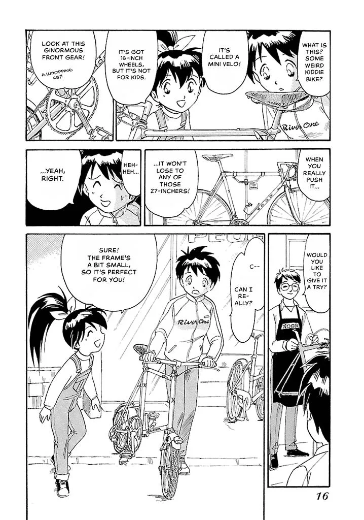 Aoba Bicycle Shop Season 1: Namikibashi Street Chapter 3 page 14