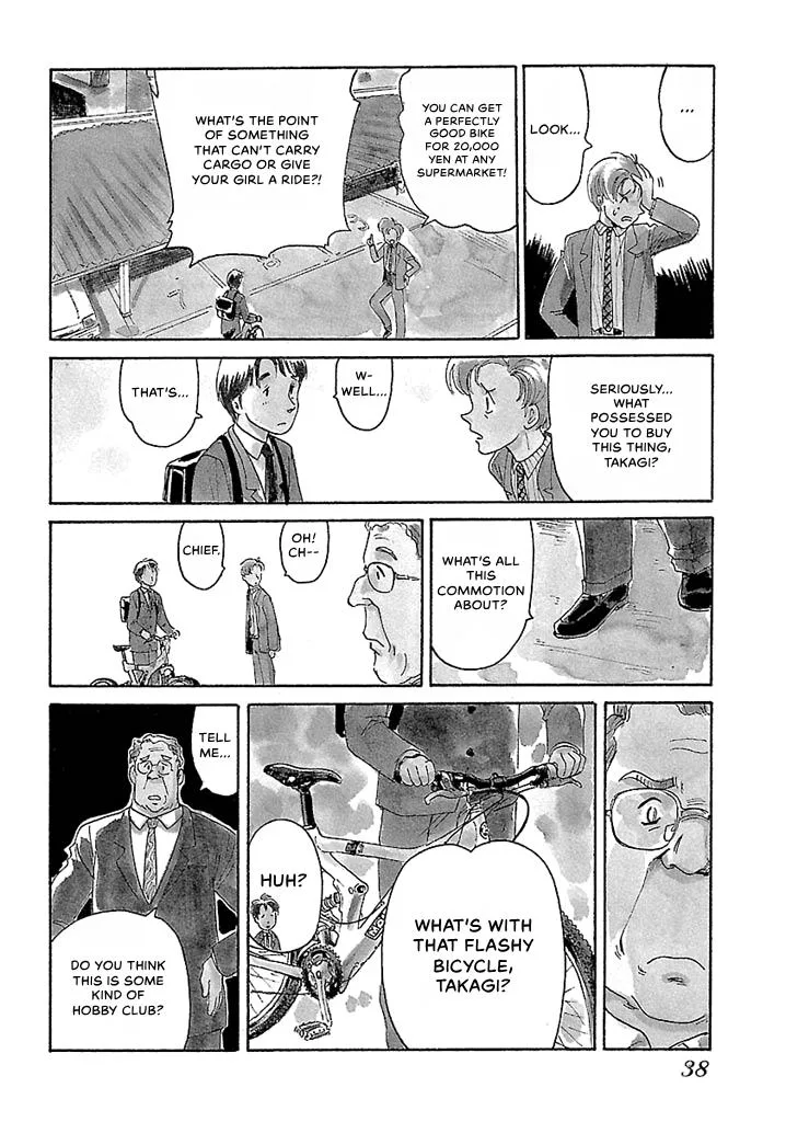 Aoba Bicycle Shop Season 1: Namikibashi Street Chapter 3 page 36