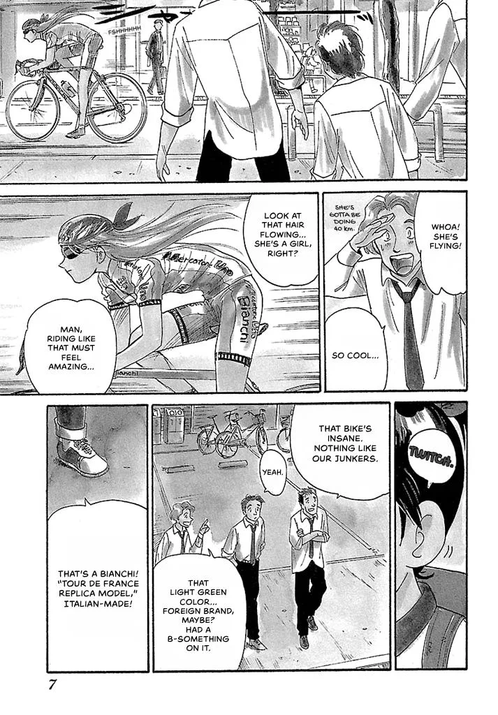 Aoba Bicycle Shop Season 1: Namikibashi Street Chapter 4 page 5