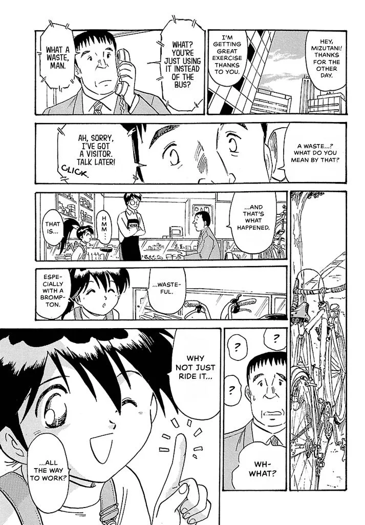 Aoba Bicycle Shop Season 1: Namikibashi Street Chapter 4 page 145