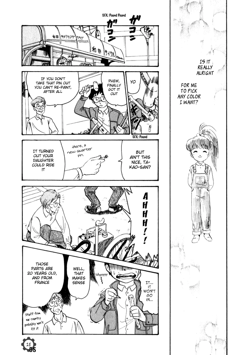 Aoba Bicycle Shop Season 1: Namikibashi Street Chapter 6.5 page 15