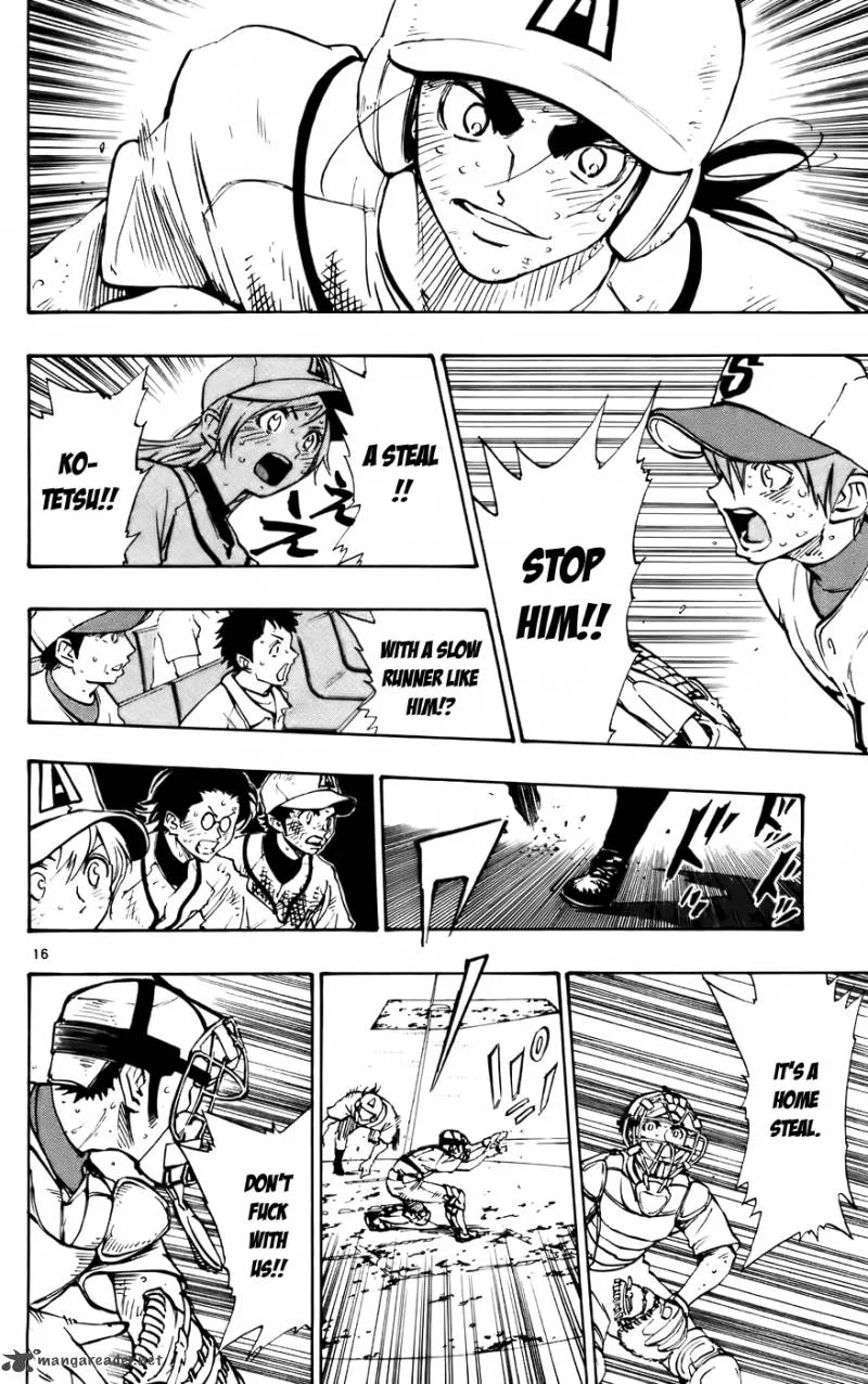 Aoizaka High School Baseball Club Chapter 35 page 15
