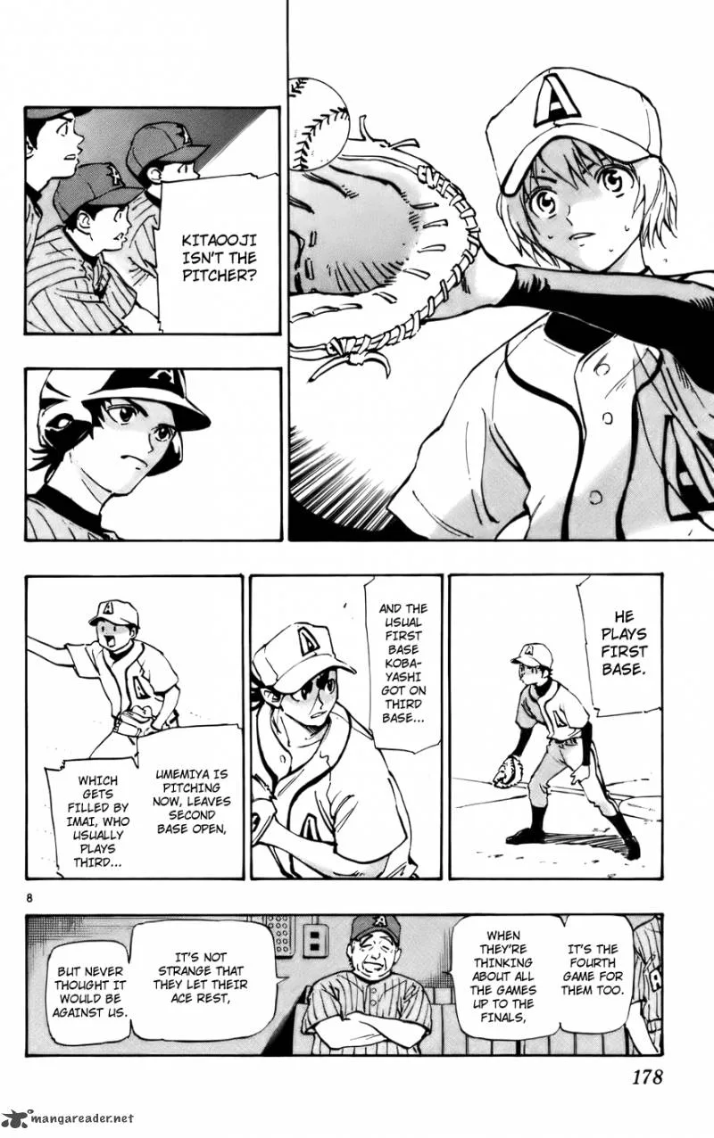 Aoizaka High School Baseball Club Chapter 40 page 8
