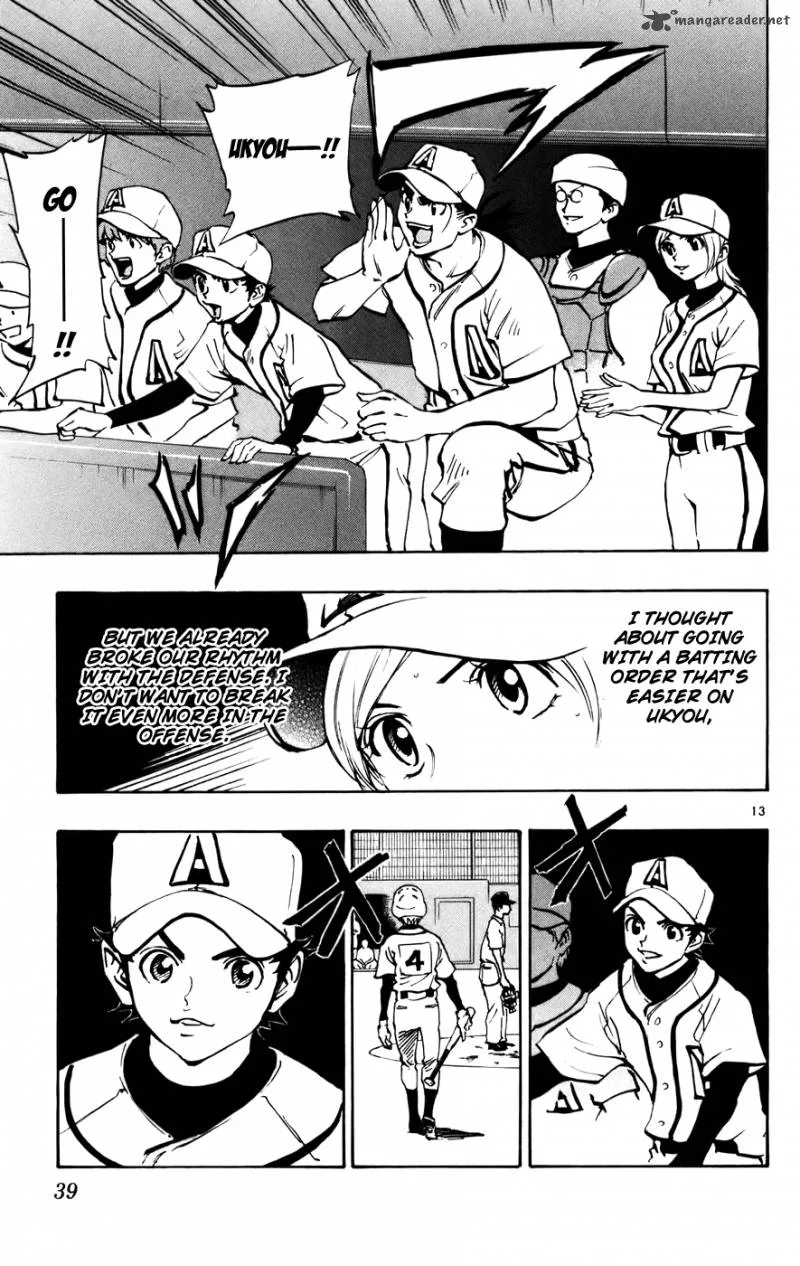 Aoizaka High School Baseball Club Chapter 42 page 13