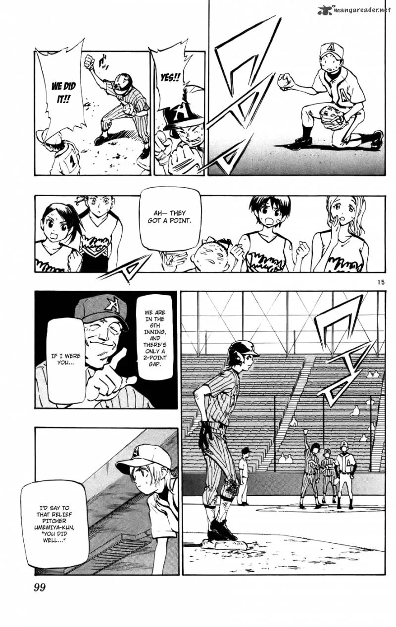 Aoizaka High School Baseball Club Chapter 45 page 15