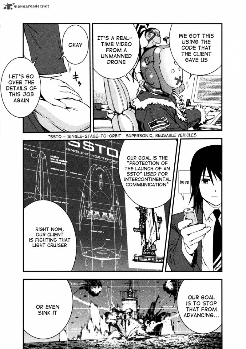 Aoki Hagane no Arpeggio Chapter 1 page 19