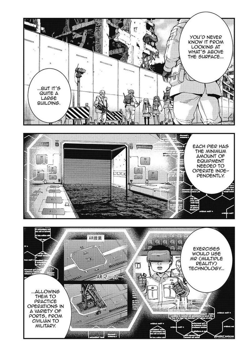 Aoki Hagane no Arpeggio Chapter 100 page 3
