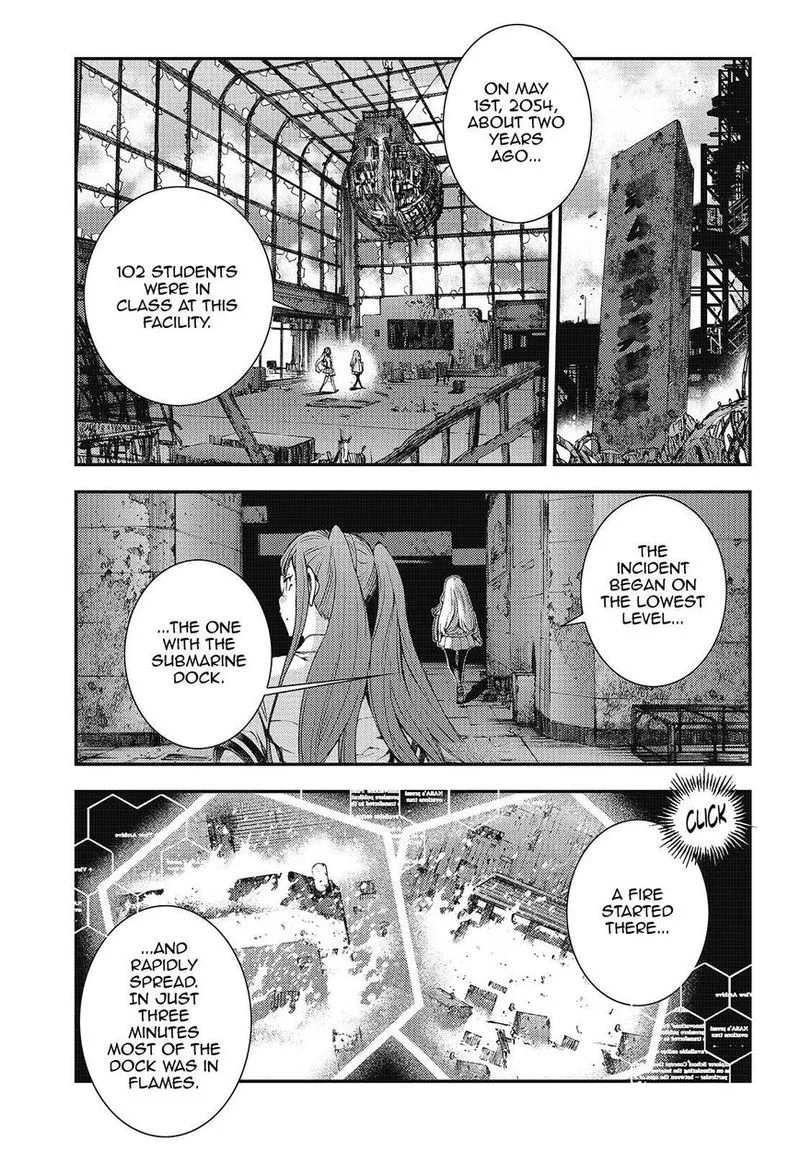 Aoki Hagane no Arpeggio Chapter 100 page 7