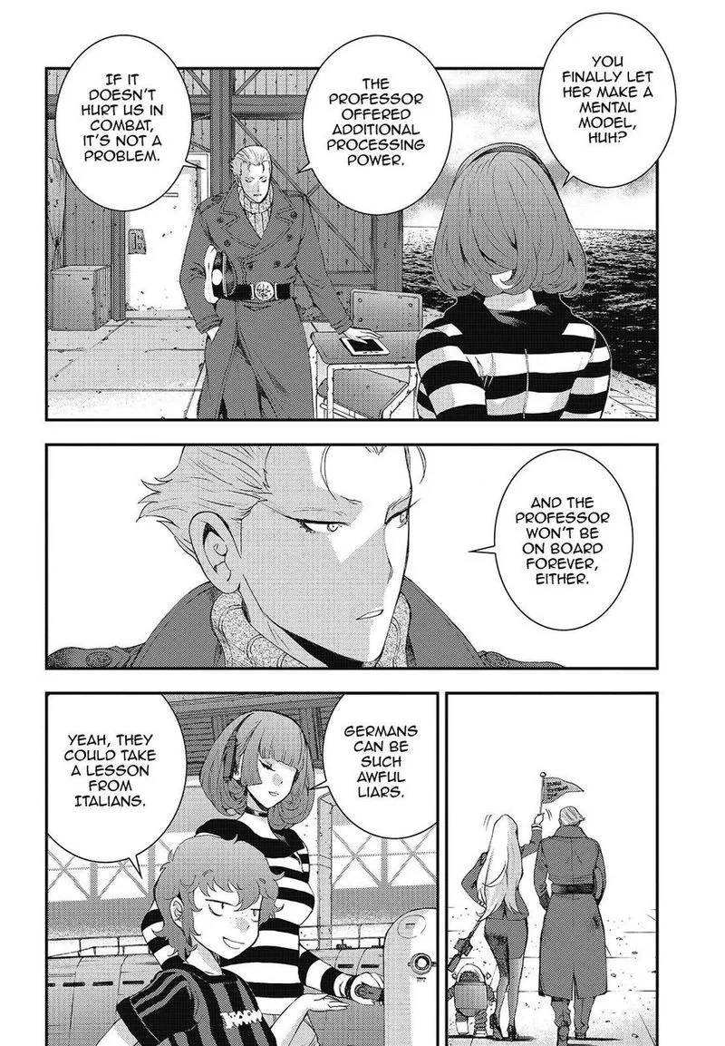 Aoki Hagane no Arpeggio Chapter 101 page 20