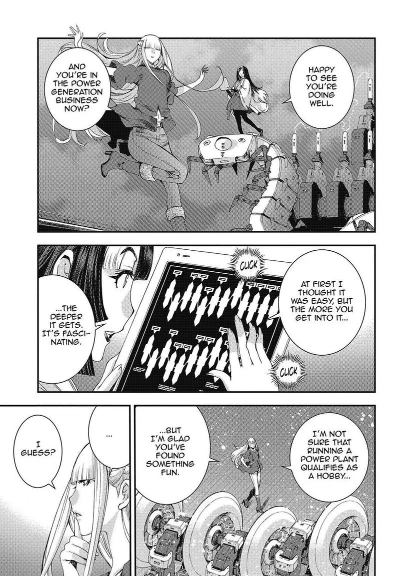 Aoki Hagane no Arpeggio Chapter 101 page 25