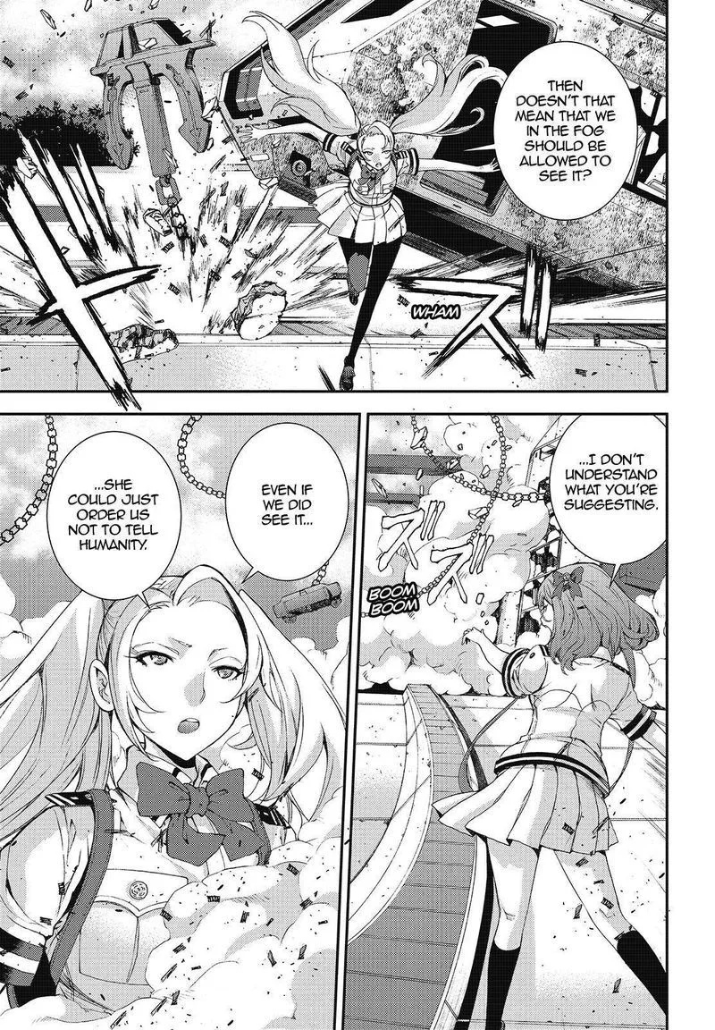 Aoki Hagane no Arpeggio Chapter 110 page 11