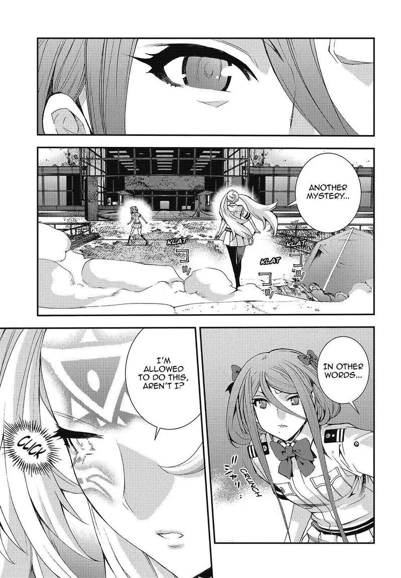 Aoki Hagane no Arpeggio Chapter 110 page 21