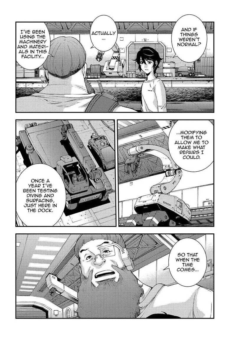 Aoki Hagane no Arpeggio Chapter 112 page 10