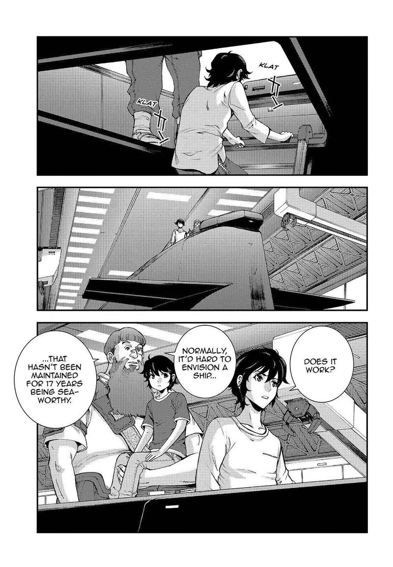 Aoki Hagane no Arpeggio Chapter 112 page 9