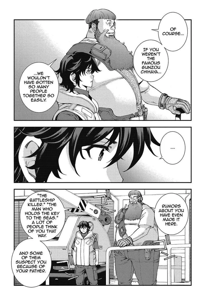 Aoki Hagane no Arpeggio Chapter 119 page 10
