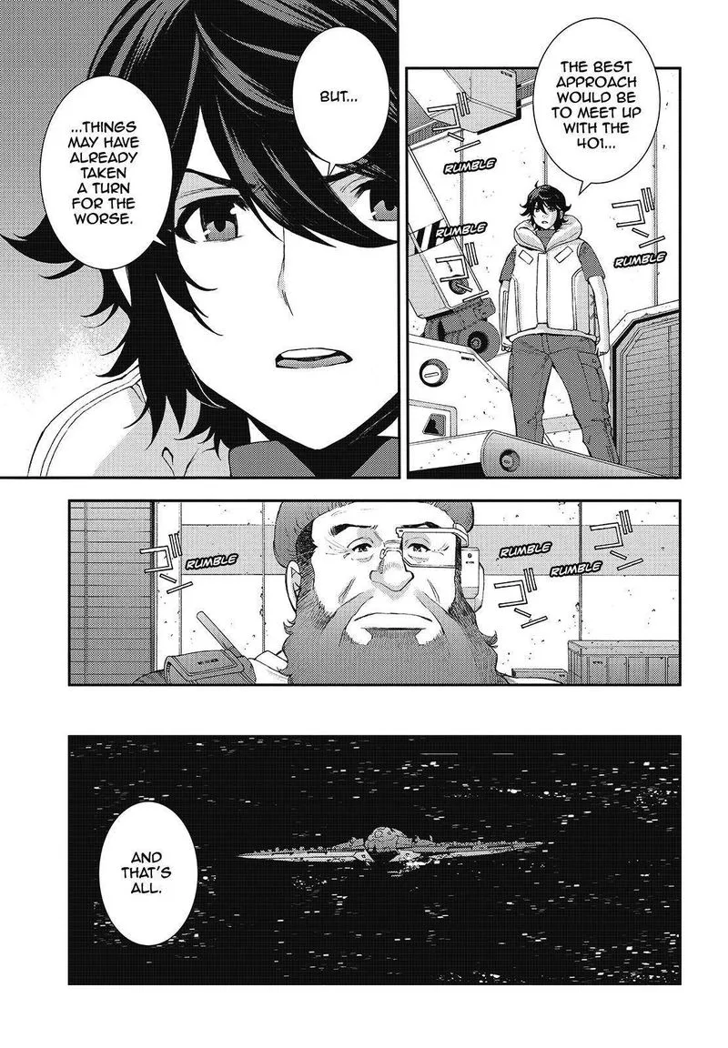 Aoki Hagane no Arpeggio Chapter 119 page 13