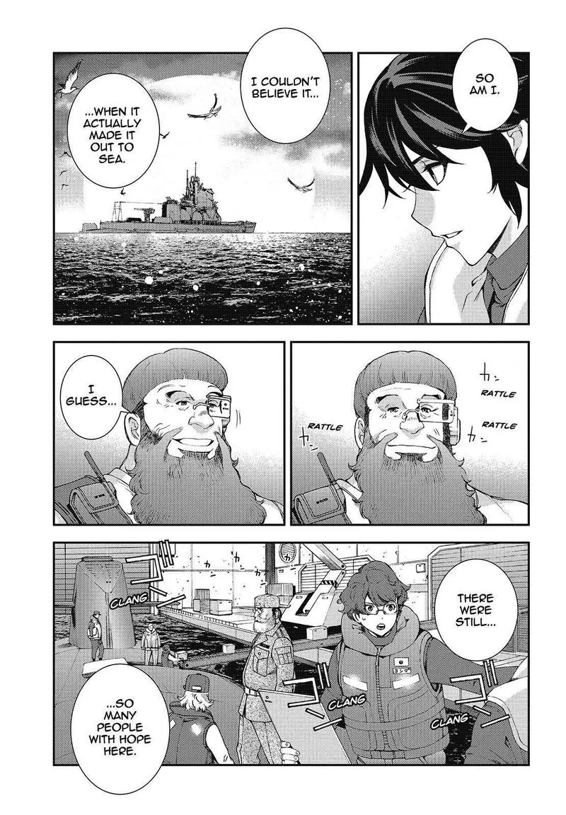 Aoki Hagane no Arpeggio Chapter 119 page 9