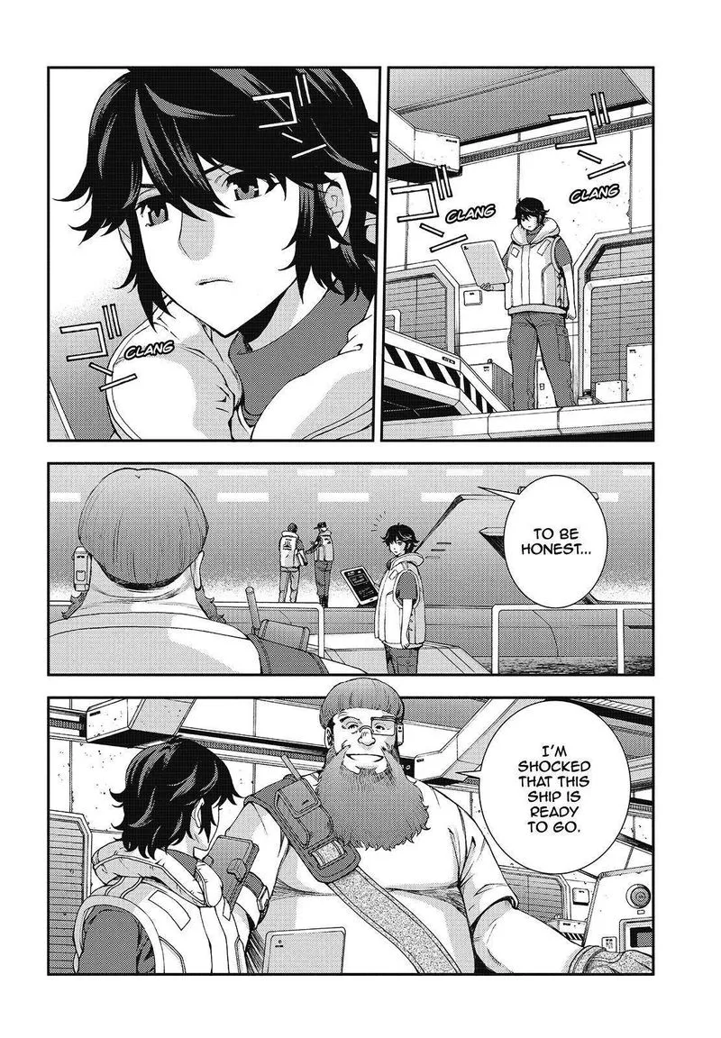 Aoki Hagane no Arpeggio Chapter 119 page 8