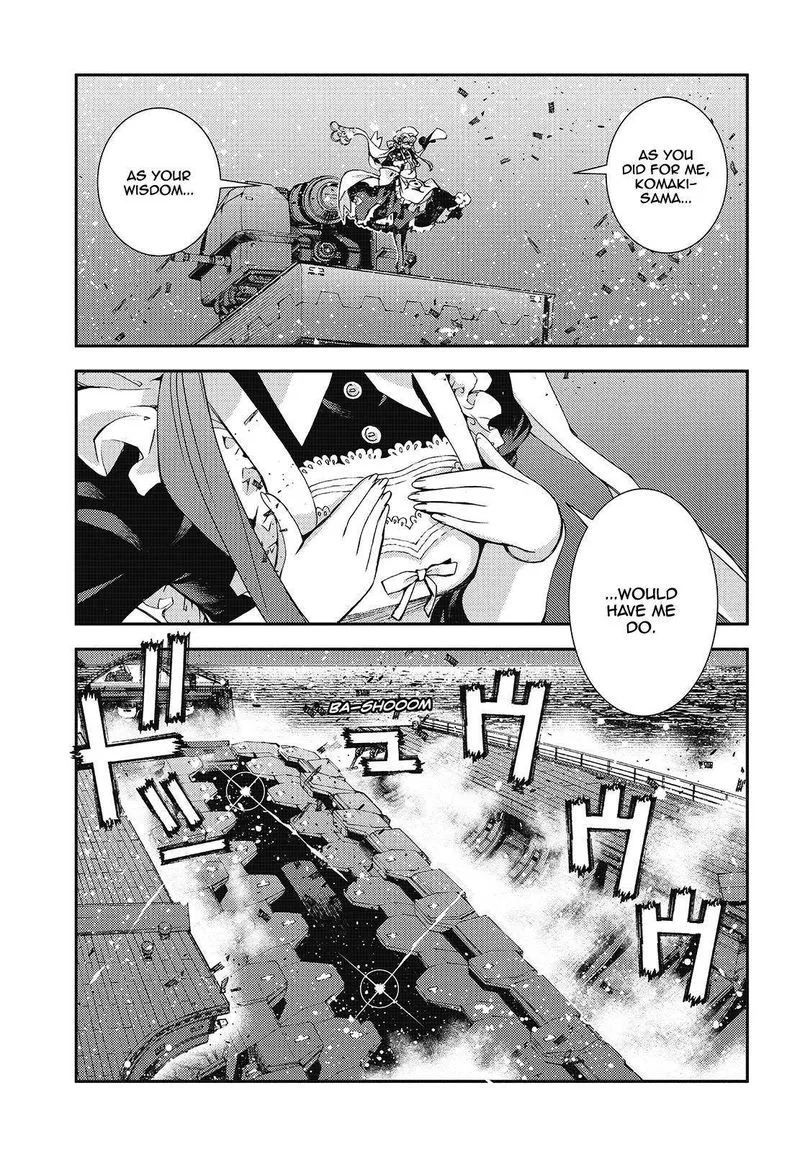 Aoki Hagane no Arpeggio Chapter 119 page 35