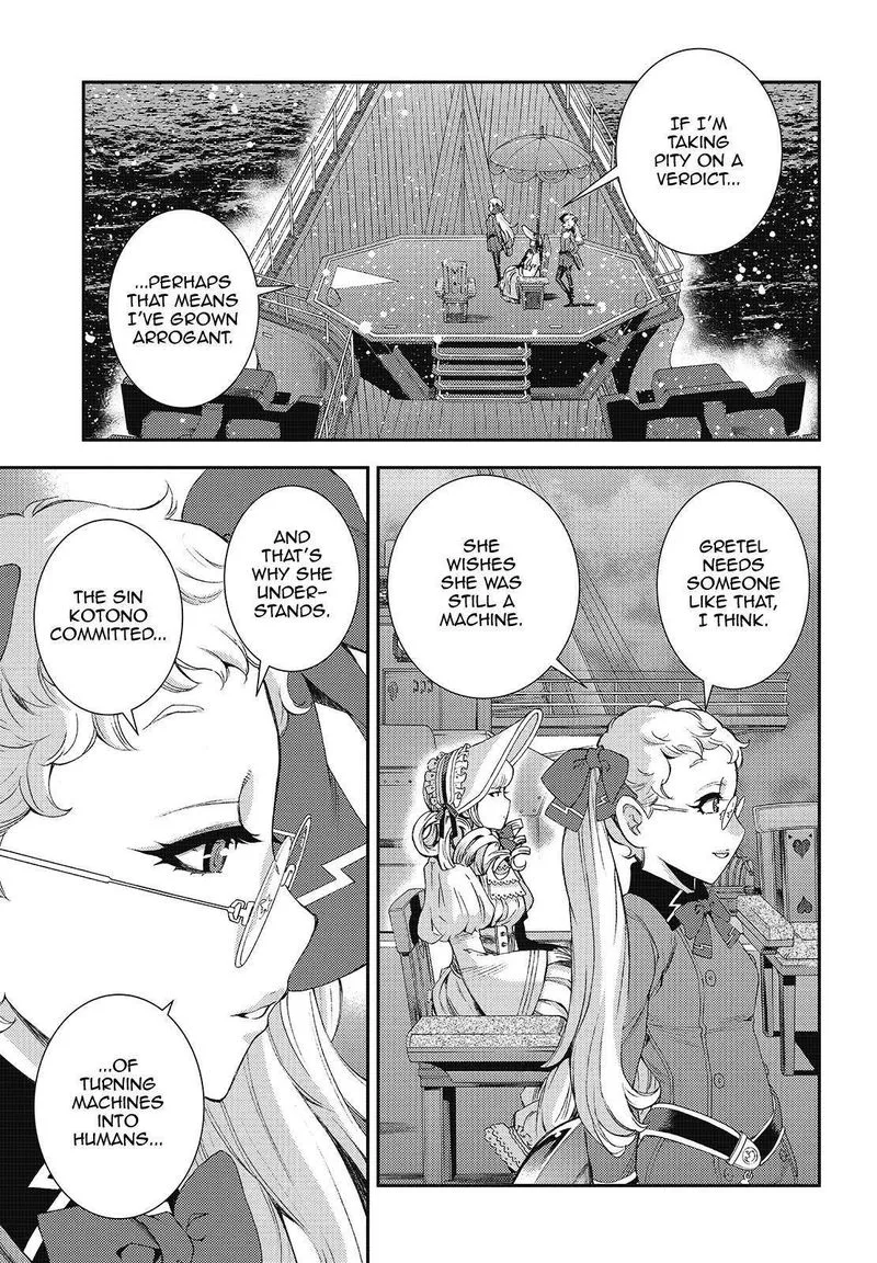 Aoki Hagane no Arpeggio Chapter 121 page 29