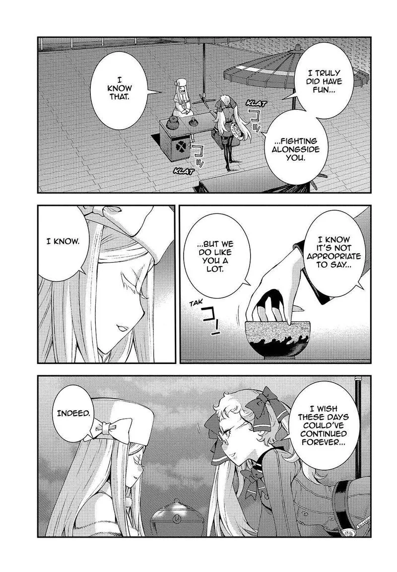 Aoki Hagane no Arpeggio Chapter 122 page 36