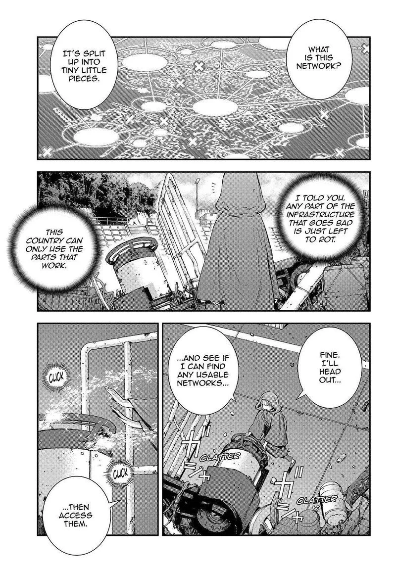 Aoki Hagane no Arpeggio Chapter 123 page 31
