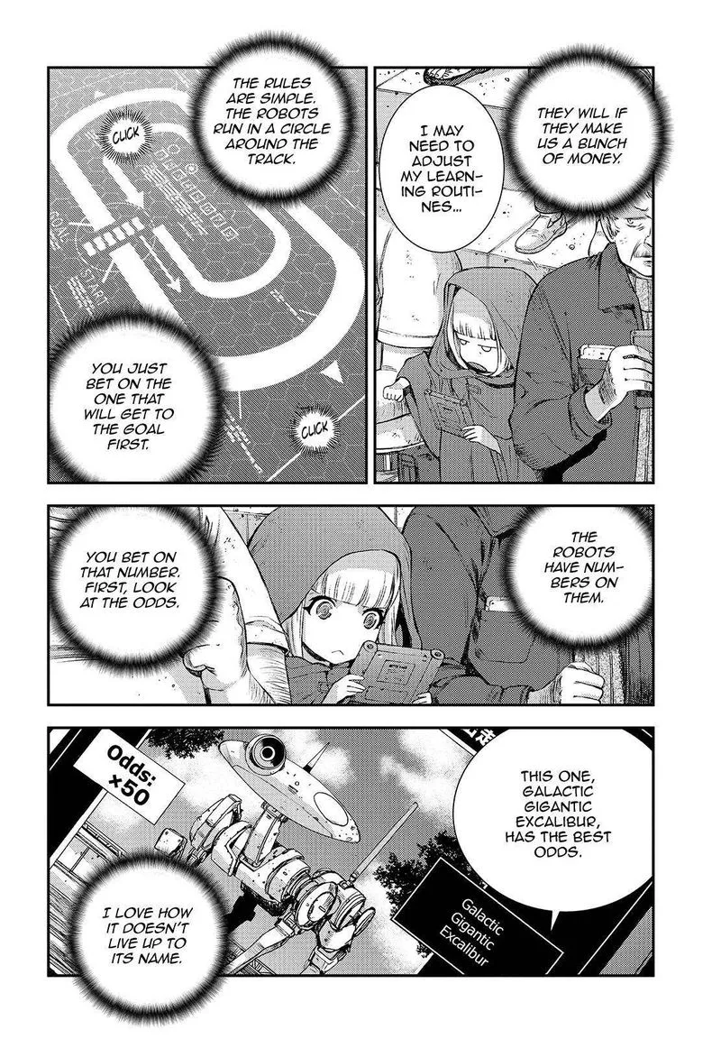 Aoki Hagane no Arpeggio Chapter 123 page 34