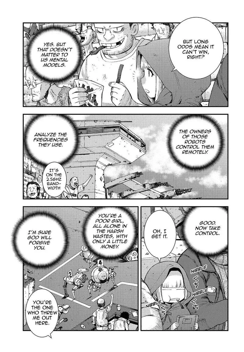 Aoki Hagane no Arpeggio Chapter 123 page 35