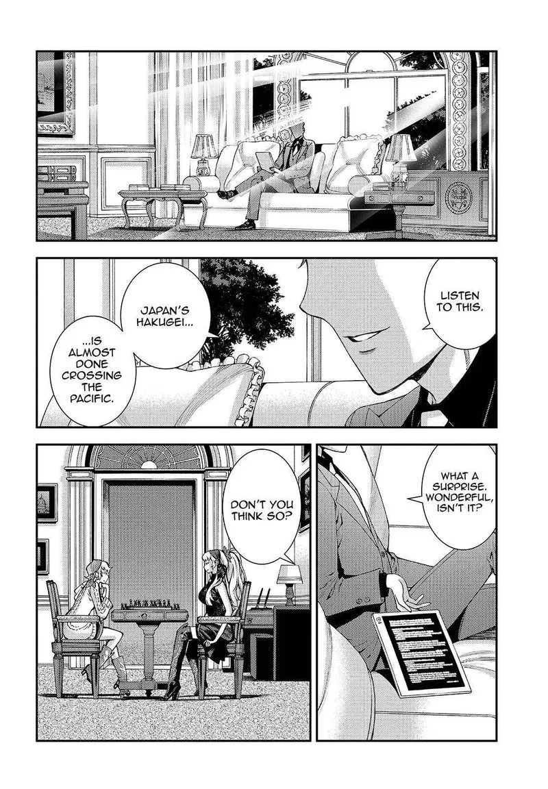 Aoki Hagane no Arpeggio Chapter 124 page 14