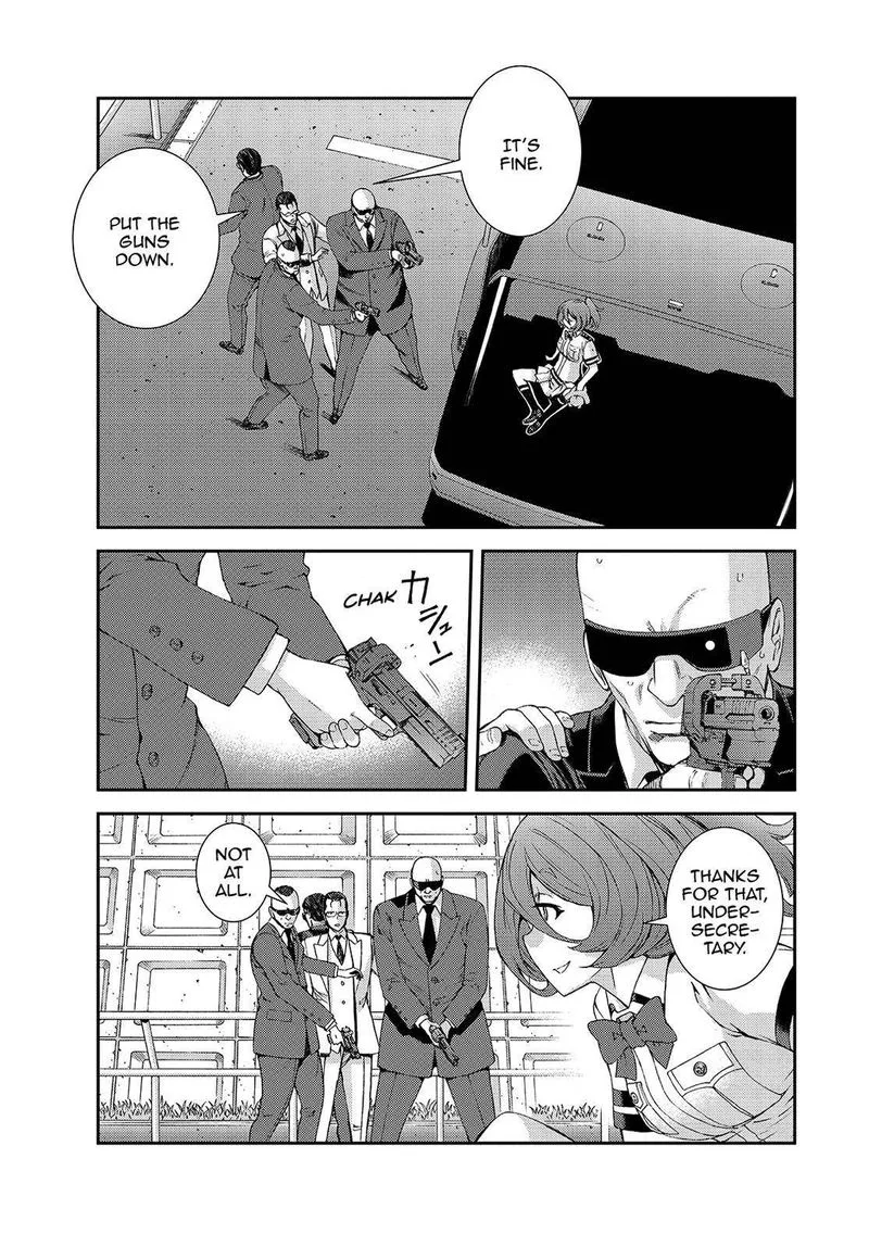 Aoki Hagane no Arpeggio Chapter 125 page 19
