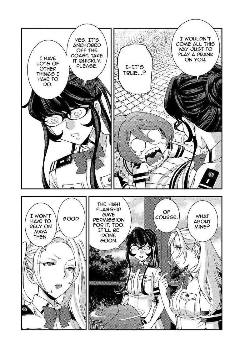 Aoki Hagane no Arpeggio Chapter 125 page 8
