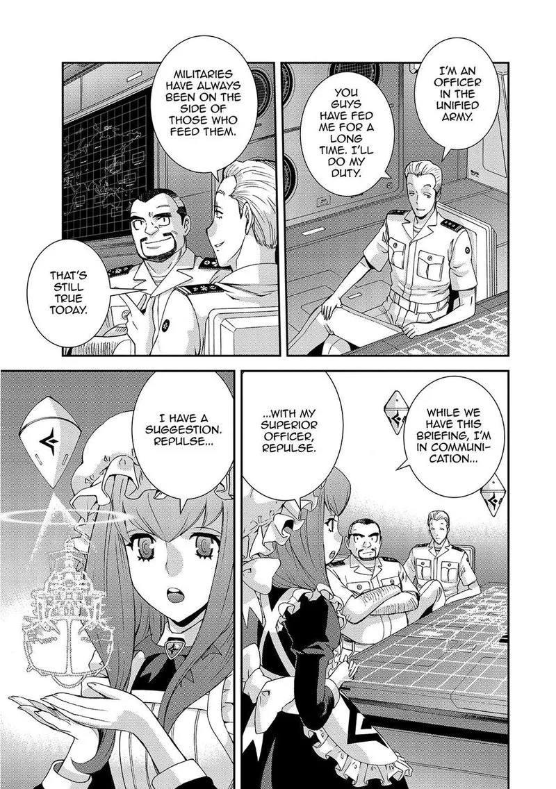 Aoki Hagane no Arpeggio Chapter 128 page 15