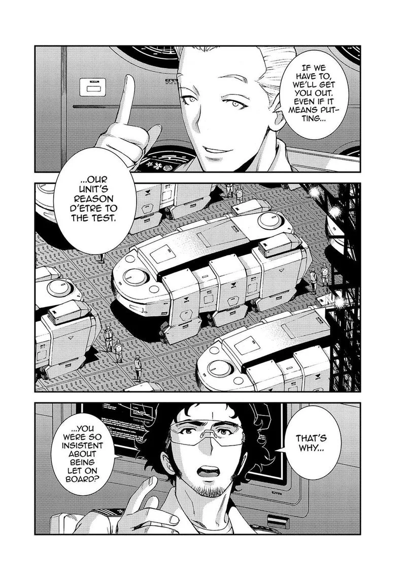 Aoki Hagane no Arpeggio Chapter 128 page 14