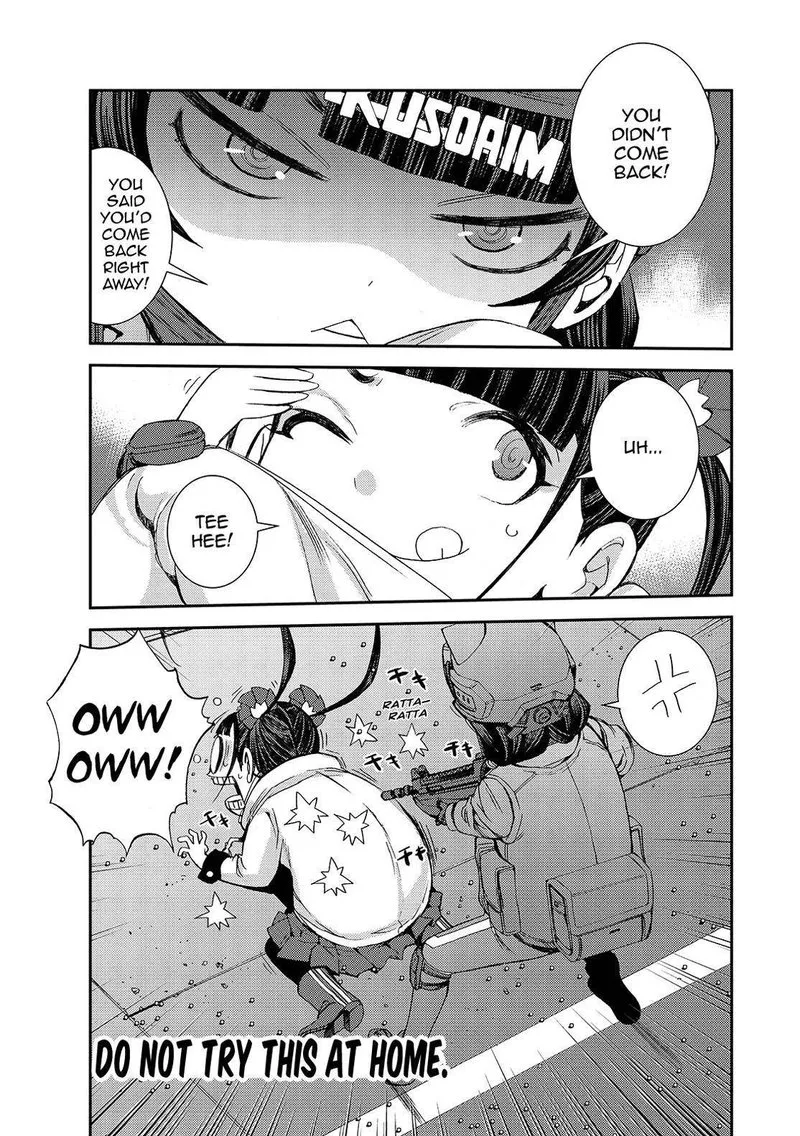 Aoki Hagane no Arpeggio Chapter 129 page 21