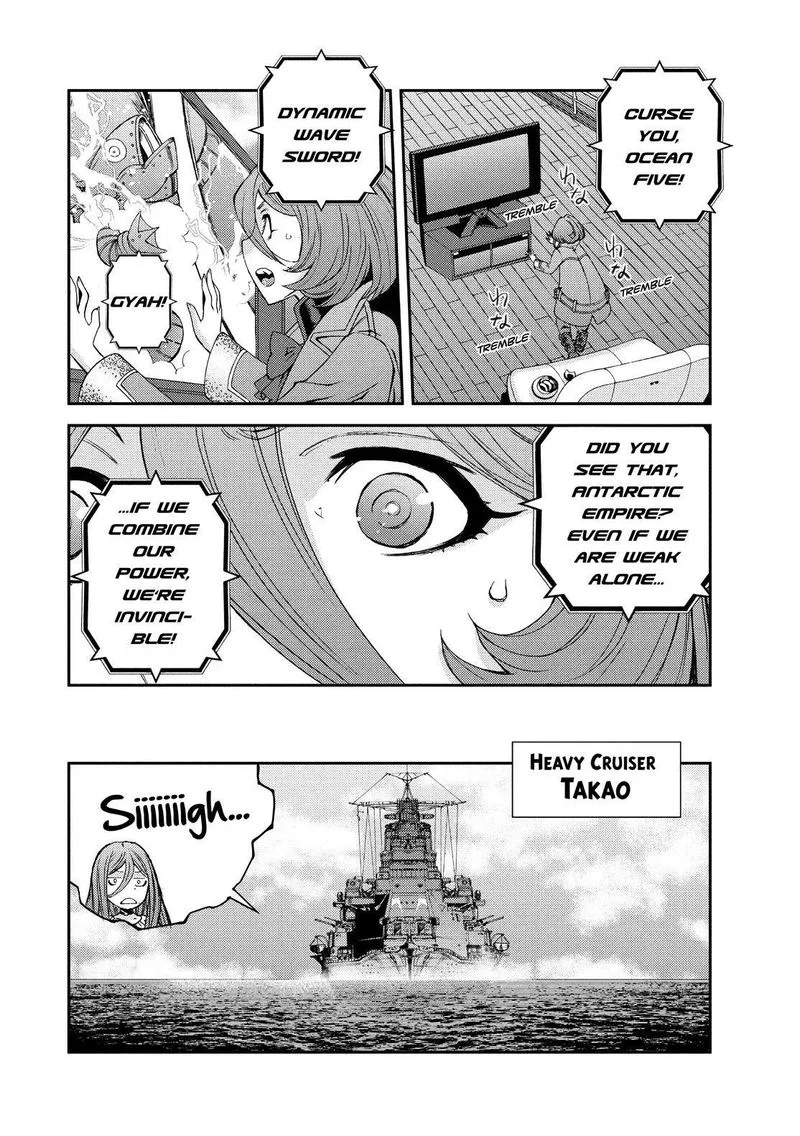 Aoki Hagane no Arpeggio Chapter 129 page 34