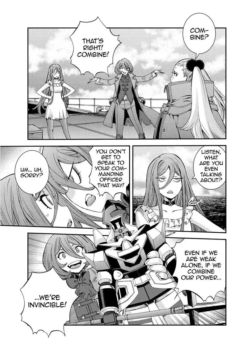 Aoki Hagane no Arpeggio Chapter 129 page 35