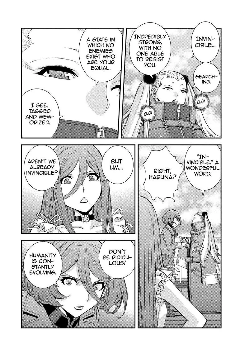 Aoki Hagane no Arpeggio Chapter 129 page 36