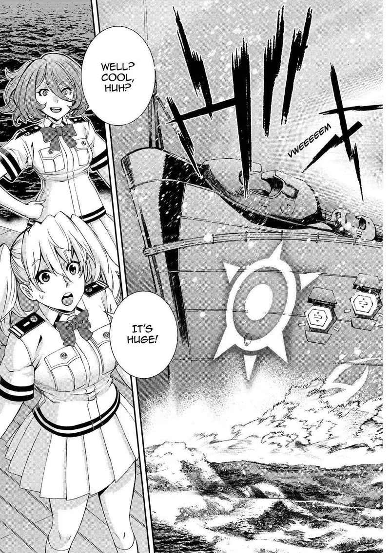 Aoki Hagane no Arpeggio Chapter 130 page 19