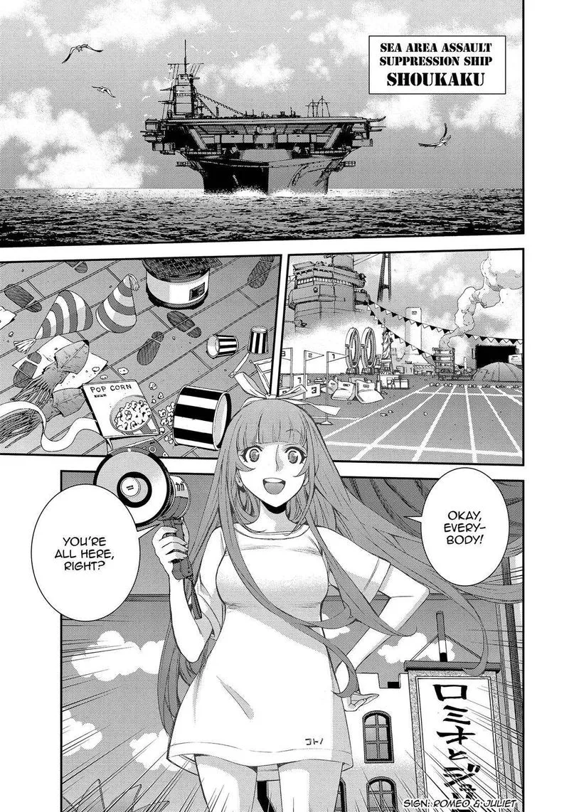 Aoki Hagane no Arpeggio Chapter 131 page 35