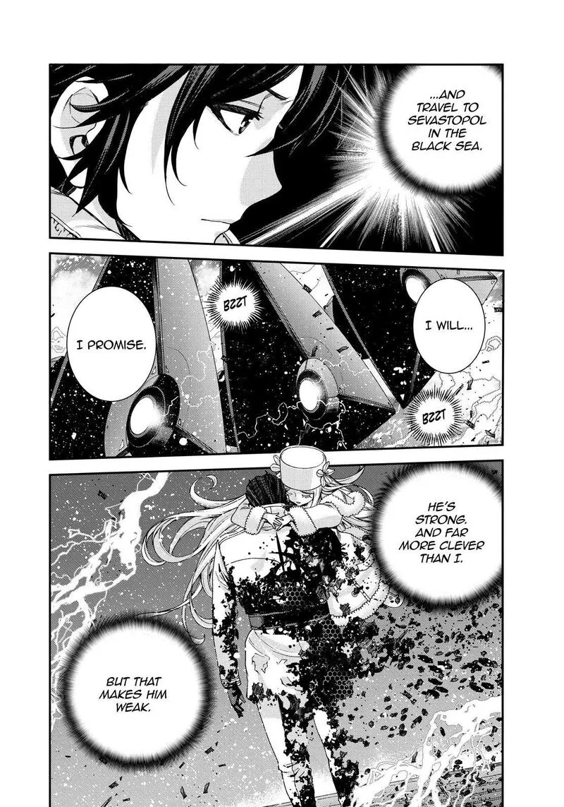 Aoki Hagane no Arpeggio Chapter 133 page 10