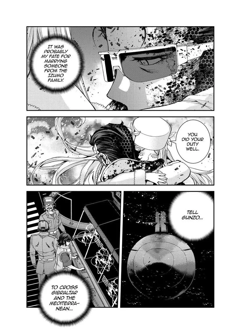 Aoki Hagane no Arpeggio Chapter 133 page 9