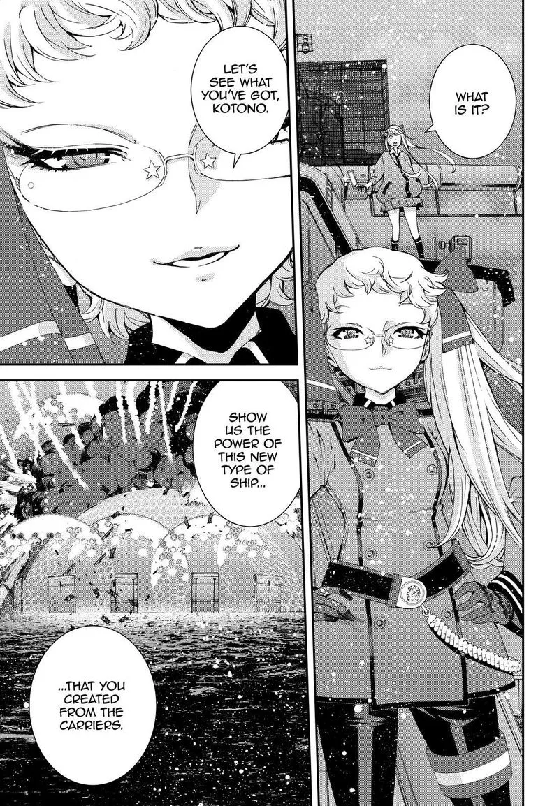 Aoki Hagane no Arpeggio Chapter 135 page 9
