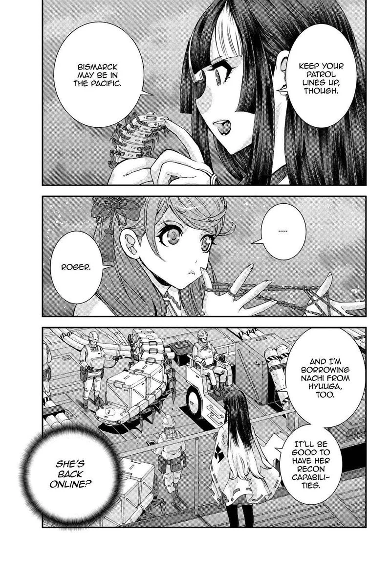 Aoki Hagane no Arpeggio Chapter 136 page 21