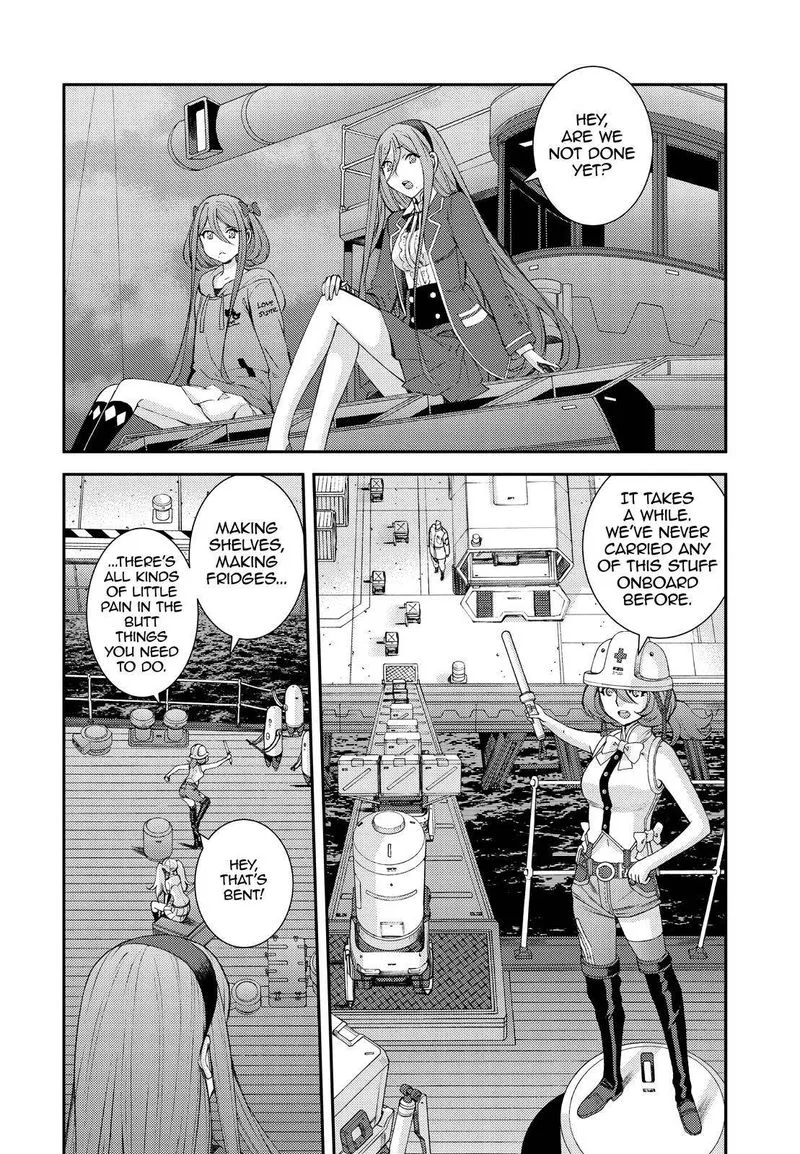 Aoki Hagane no Arpeggio Chapter 136 page 14